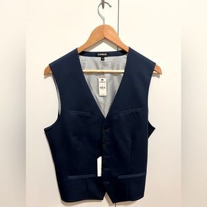 NWT Men’s Express Suit Vest